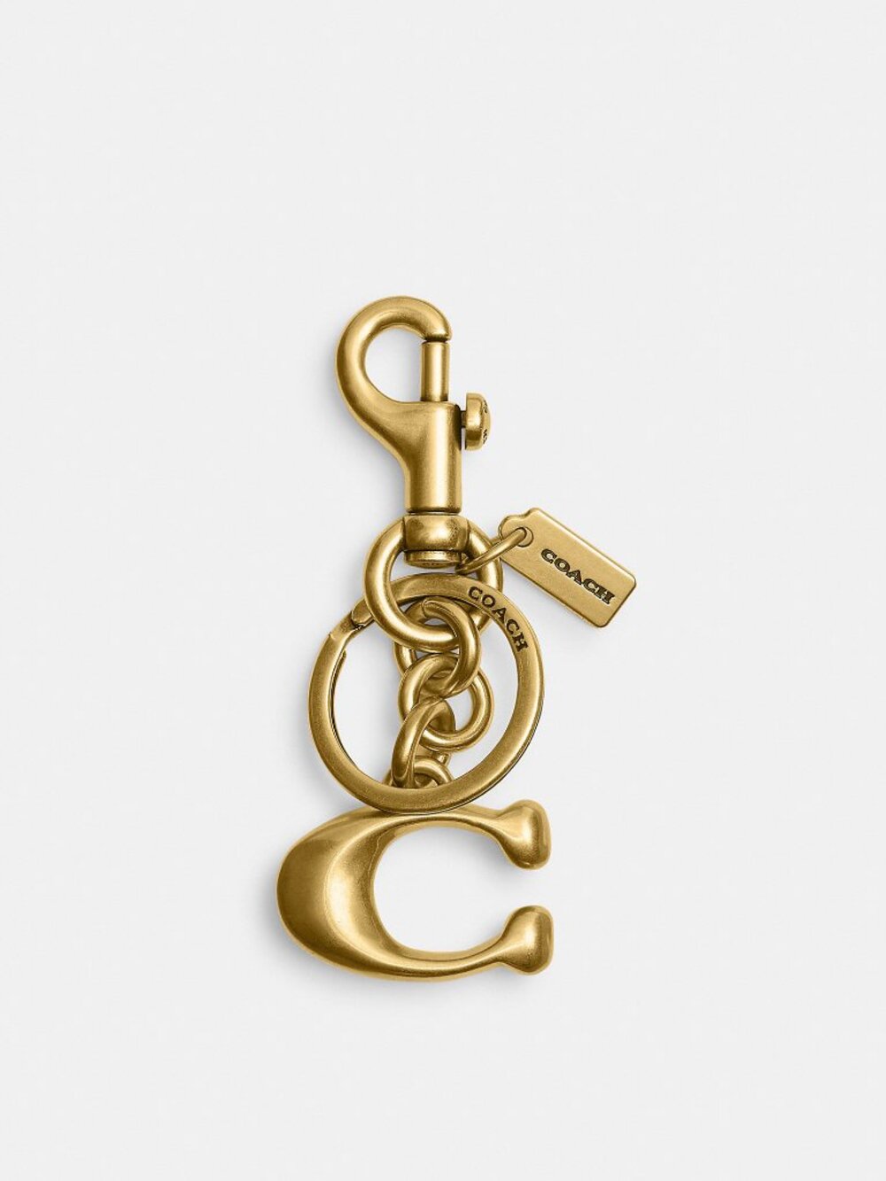 Coach Signature Bag Charm